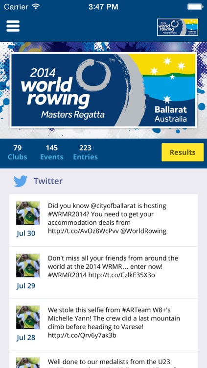 2014 World Rowing Masters Regatta