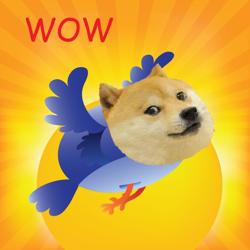 Happy Doge - Amazing Attack The Meme Bird Dog Flying Free Game iOS App