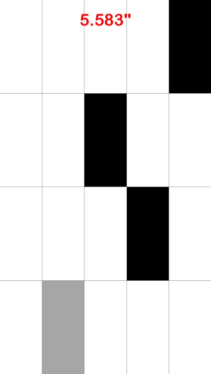 Tap Black Tiles, Avoid White Tiles
