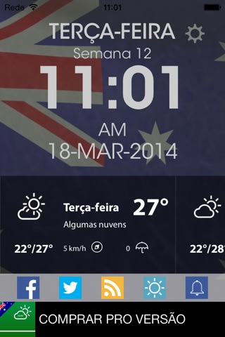 Australia 2014 Clock screenshot 4