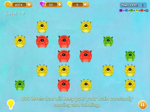 Pop The Monster - Fun and addicting brain game. screenshot 4