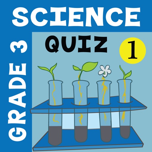 3rd Grade Science Quiz # 1 for home school and classroom icon