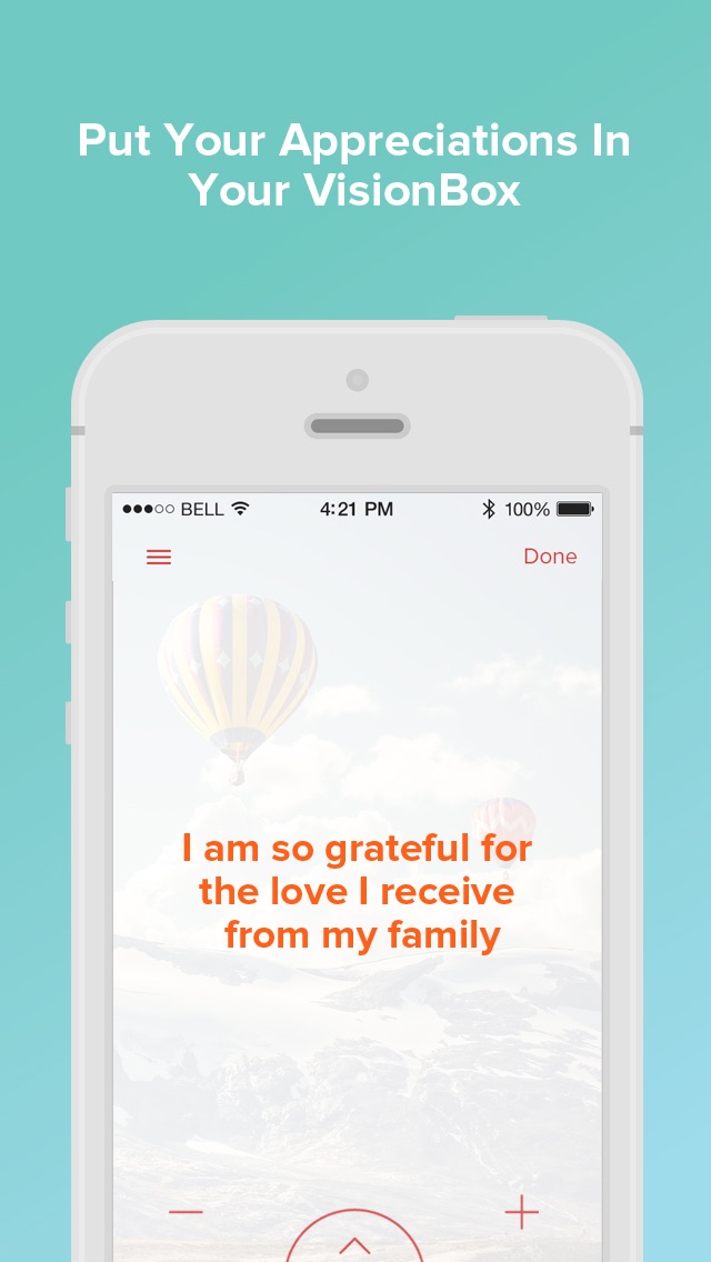 VisionBox - Law of Attraction Lockscreen Creator 1.7 IOS -