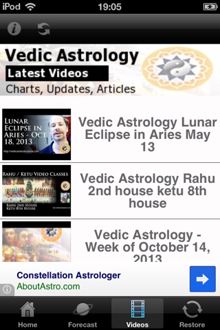 Vedic Astrology Chart Maker and Forecasts screenshot 3