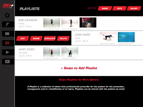 Rehabilitation Plus: Video-Led Exercises for Sports Injury Rehab screenshot 2