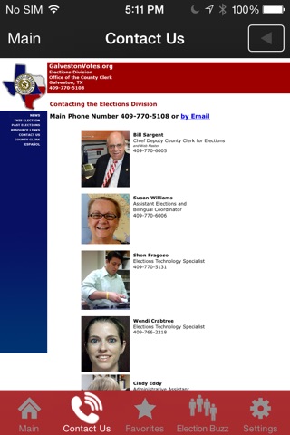 Galveston County Elections screenshot 4