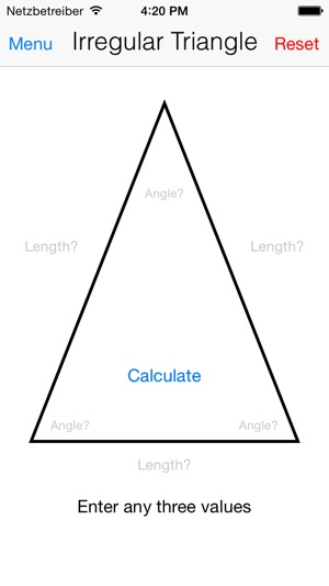 Trigonometry Calculator: Solves Regular Irregular Triangles (圖3)-速報App