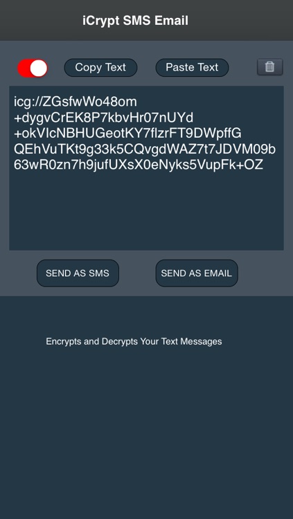 iCrypt SMS/Email screenshot-3