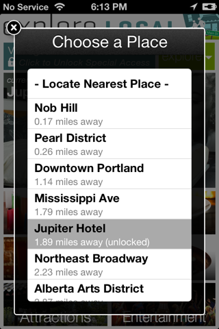 Explore Local - Portland OR, Seattle WA, Palm Springs CA screenshot 2