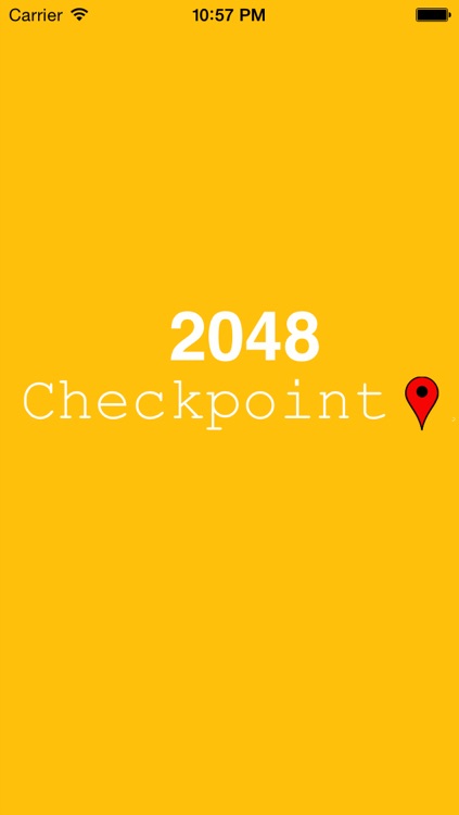 2048 Checkpoint!