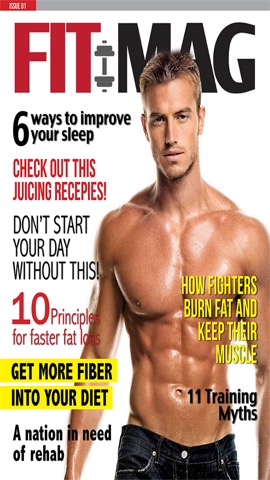 Fit Mag for Men - Magazine Issues on Men's Health & Fitnessのおすすめ画像1