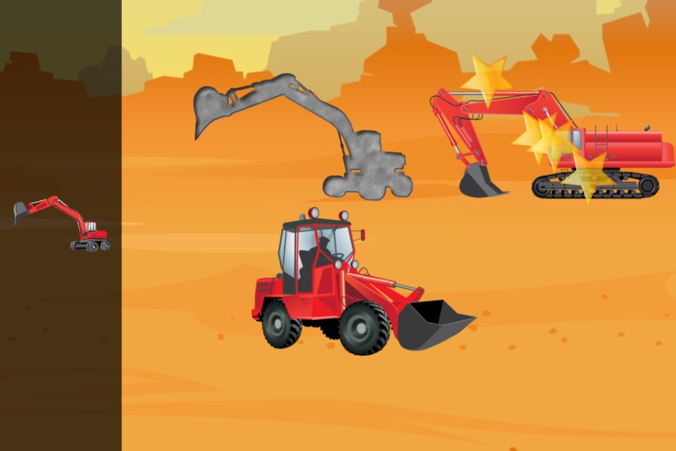 Digger Puzzles for Toddlers and Kids : play with construction vehicles ! screenshot 3