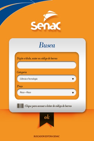 Buscador Editora SENAC screenshot 2