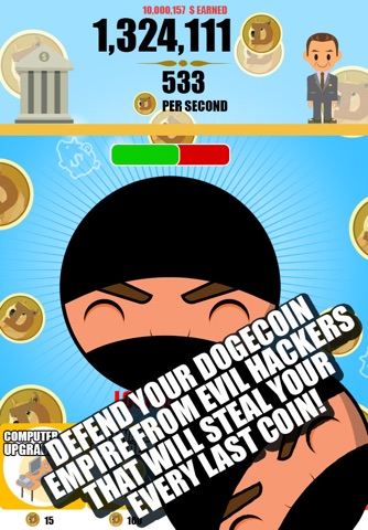 Dogecoin Miner: Clicker Empire screenshot 3