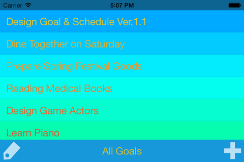 Goal & Schedule (Lite) screenshot 2