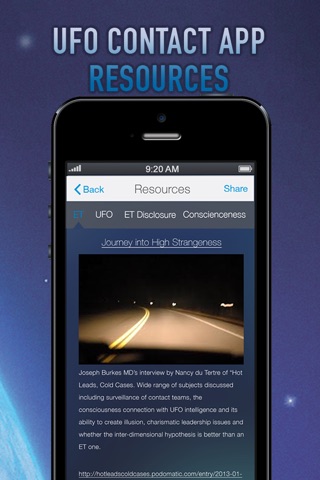 UFO Contact App screenshot 3