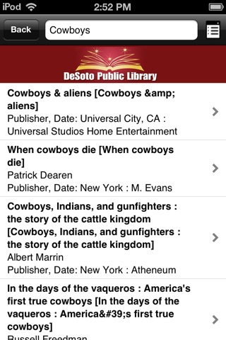 DeSoto Texas Public Library screenshot 2