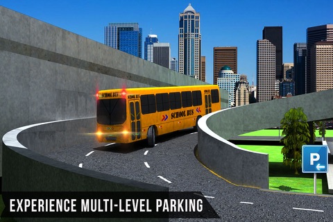 Multilevel School-Bus Driver: A Multi-Storey Parking Simulator screenshot 4