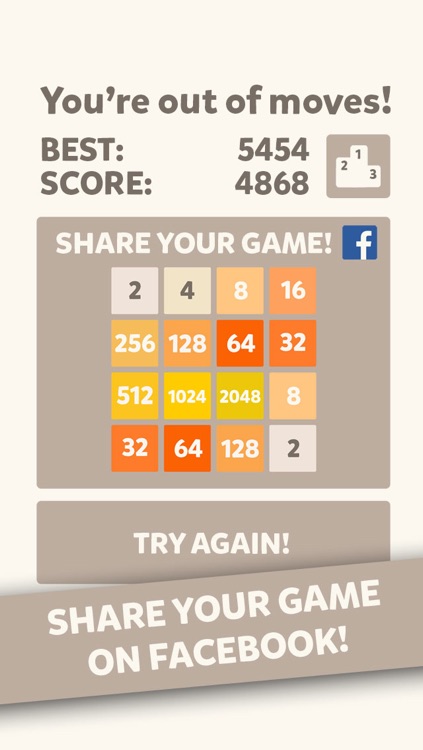 2048 Mobile Logic Game - Join the numbers