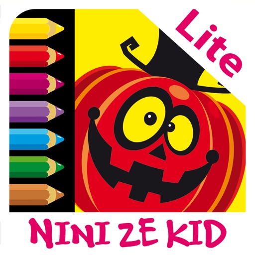 Color Halloween Lite - Coloring exercises for kids iOS App
