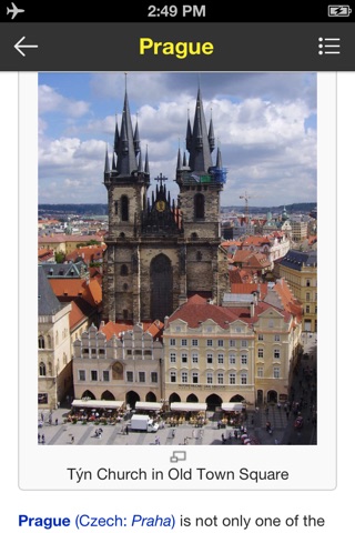 Czech Republic Travel Guide With Me Offline screenshot 2