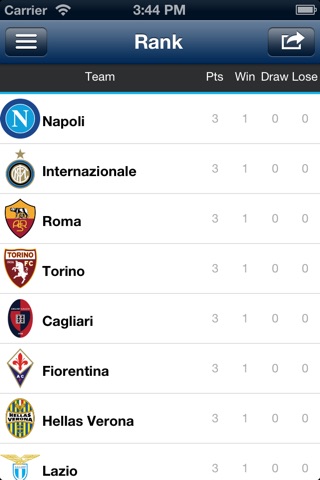 Serie 2015/16--Italy Football League screenshot 3