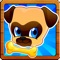 Where's my lost pet pug? Benji & Muzy on a Fun Puppy dog Running Race game for kids
