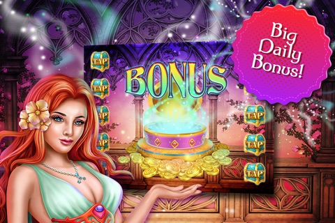 Free Las Vegas Casino Slots Game - Mystic Girls Slot screenshot 4