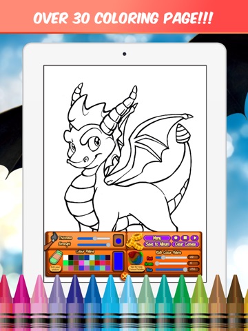 Dragon Coloring Book For Kids screenshot 4