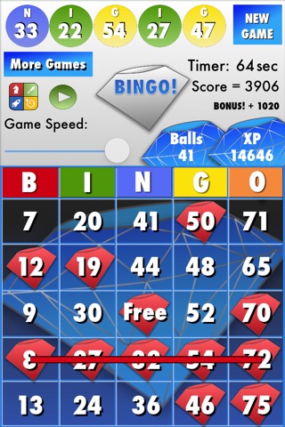 Bingo Diamonds screenshot 3
