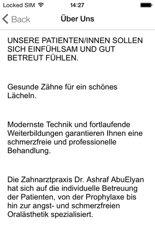 Zahnarzt München screenshot 2