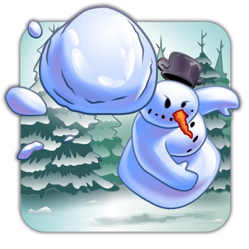 Growing Frozen Snowballs - Rolling Ice Ball Mania icon