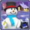 Run and Jump to save the Snowman while he is on his mission assigned by Santa