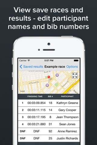 Race Timer & Results screenshot 4
