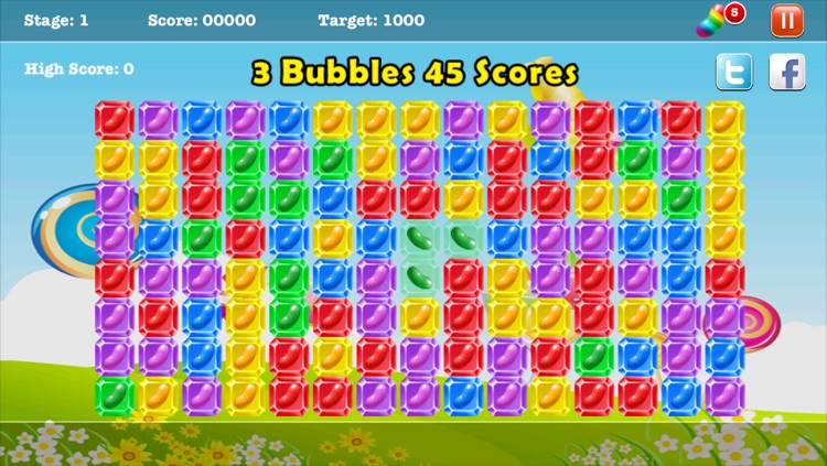 A Candy Jelly Bean Match - Free Hardest Addicting Block Bubble Game