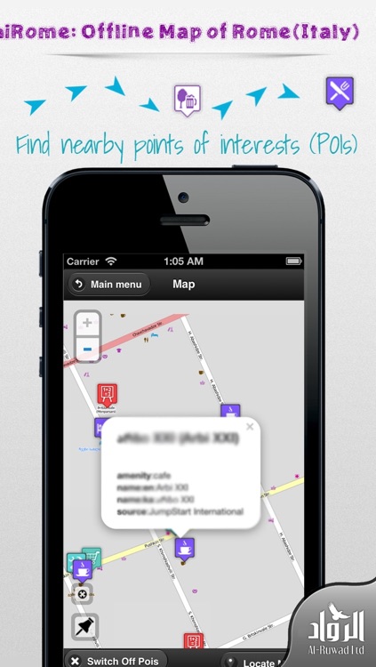 hiRome: Offline Map of Rome (Italy)