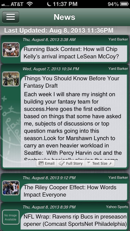 Philadelphia Football Live