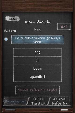 Kelime Öğren screenshot 4