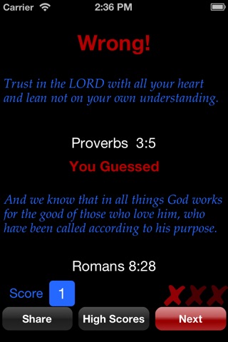 3Strike Bible - Learn to Quote the Bible by Verse screenshot 4