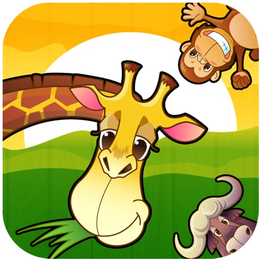 Toddler's Preschool Zoo Animals Puzzle HD Icon