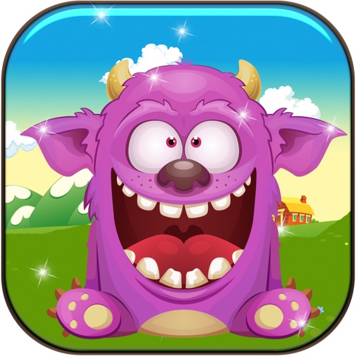 Mosh Monster Rescue - Swinging Cute Beast Challenge Icon