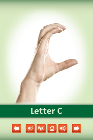 Sign Alphabet Flash Cards screenshot 3