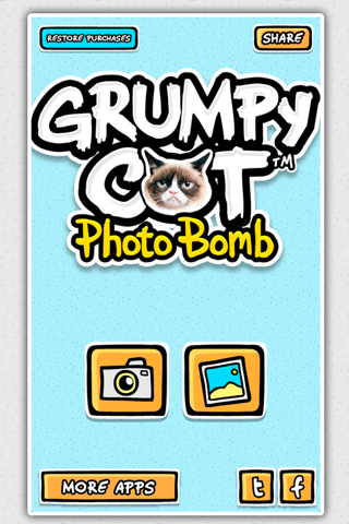 GrumpyBomb - Grumpy Cat Photobomb screenshot 4