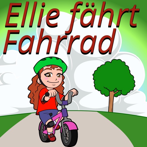 Ellie fährt Fahrrad