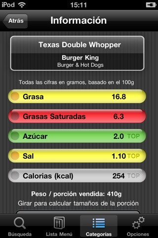 Fast Food Calories Counter & Restaurant Nutrition Menu Finder, Weight Calculator & MealS Tracking Journal screenshot 2