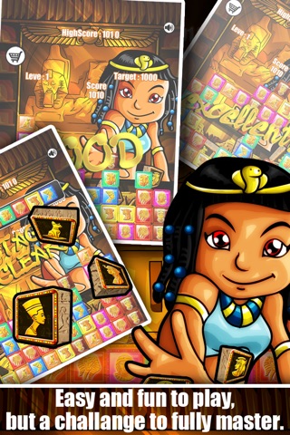 Pharaohs Smash & Crush Puzzle Match - Free Game - Pharaoh Crusher screenshot 3