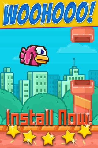 Flappy Wings Fall - Tiny Pocket Bird Adventure screenshot 2