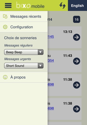 BixoMobile screenshot 2