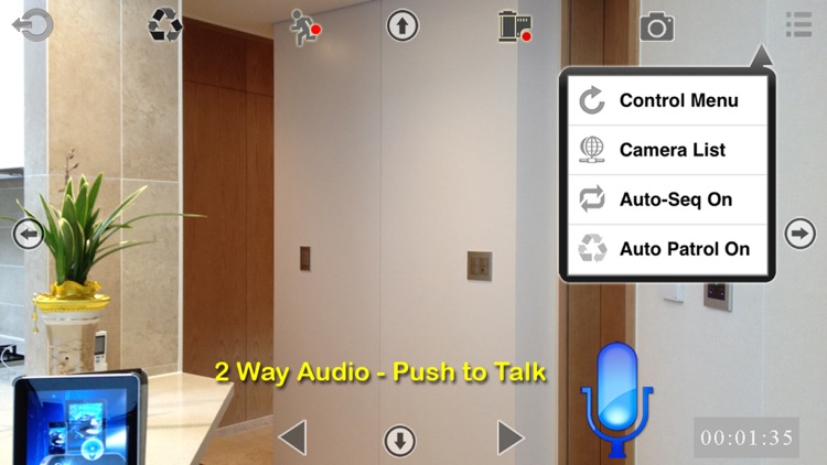 uTrendnetCam: Audio & Record
