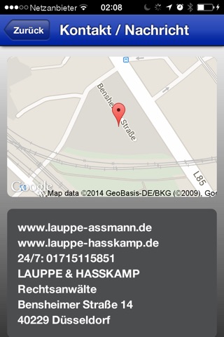 Anwälte Lauppe und Hasskamp screenshot 2